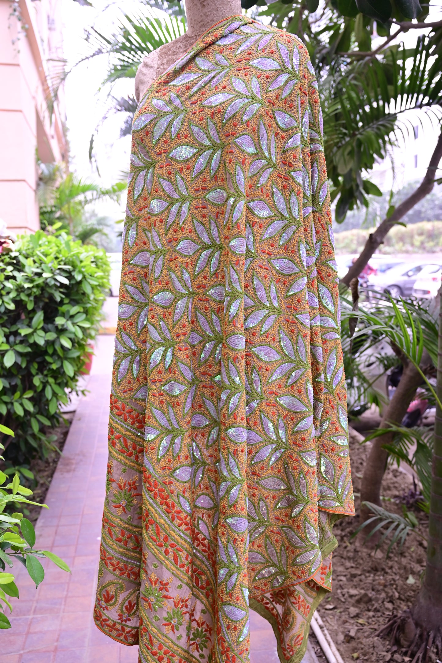 Chikankari Dupatta