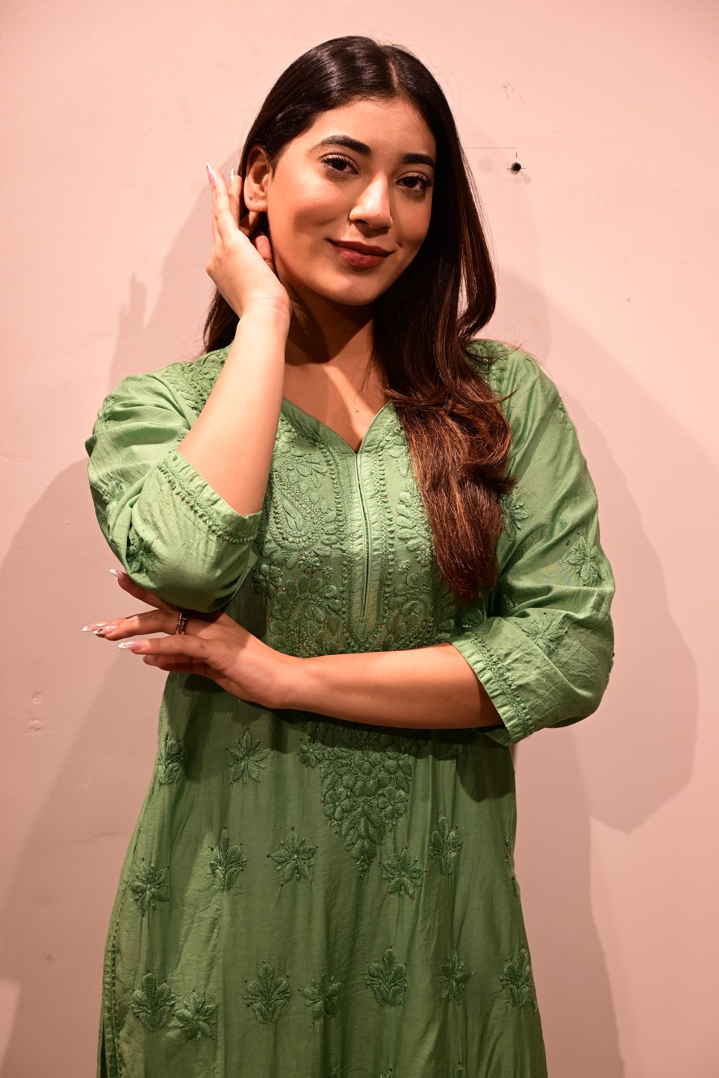 Chikankari Top