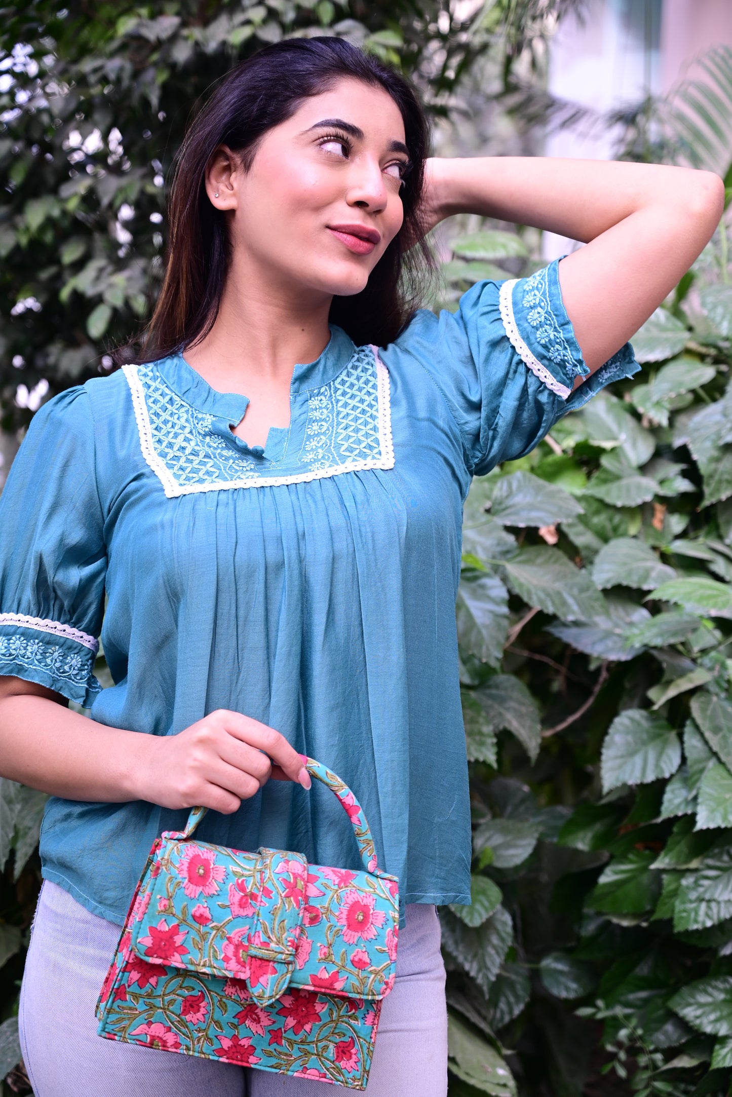Chikankari Top