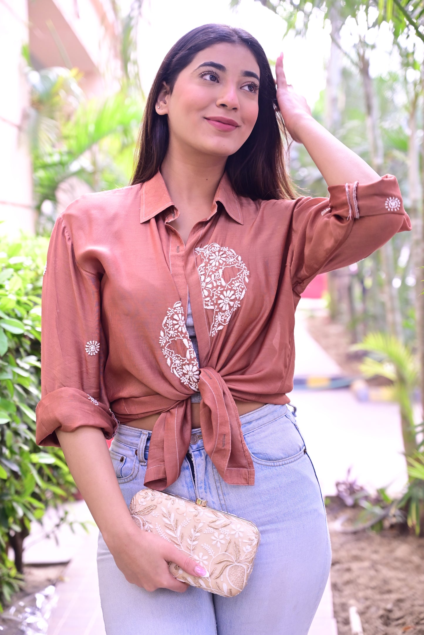 Chikankari Top