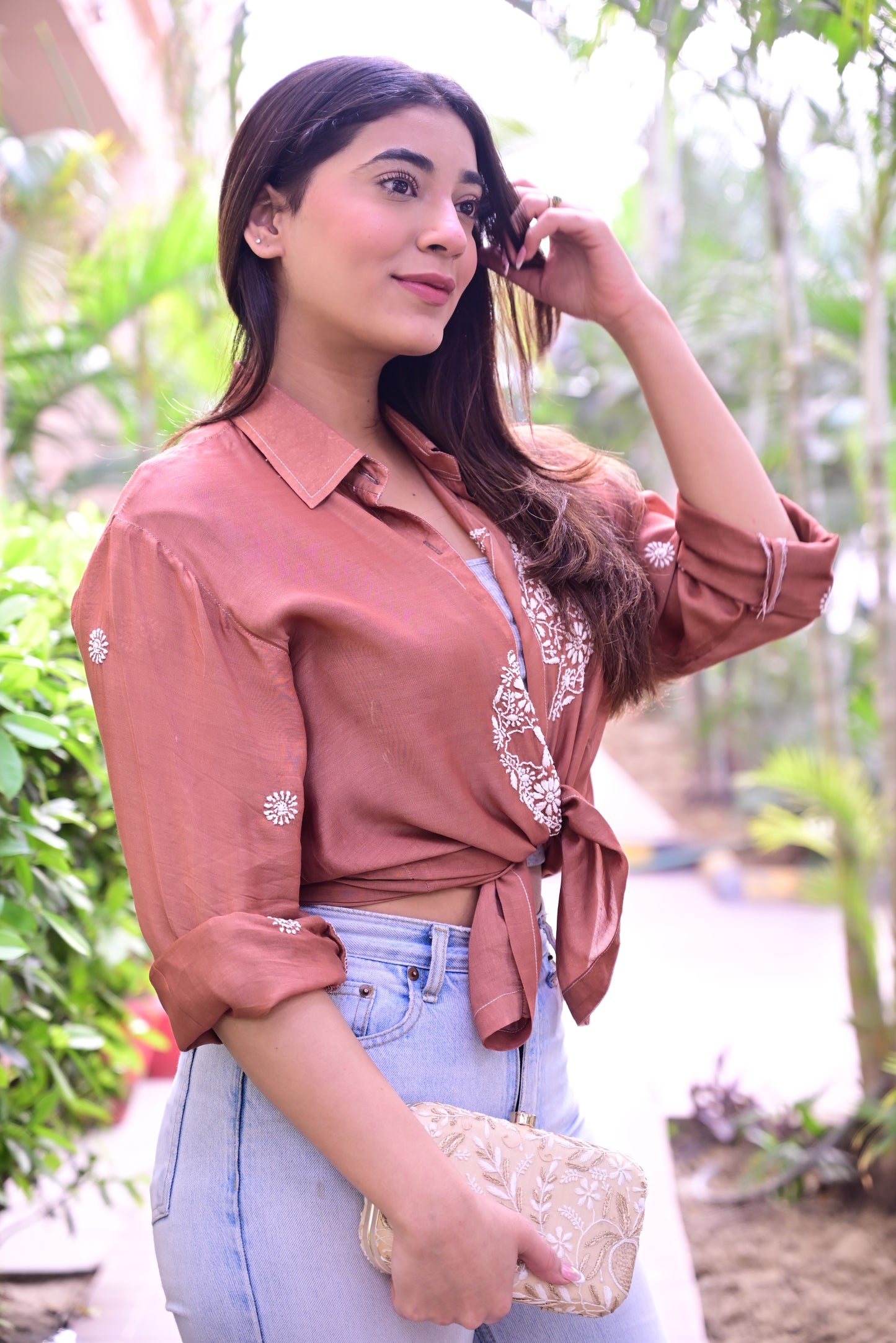 Chikankari Top