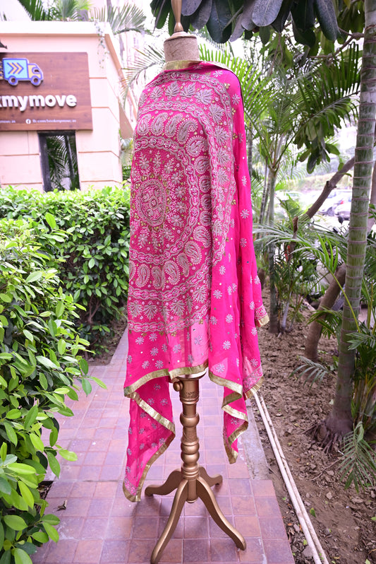 Chikankari Dupatta