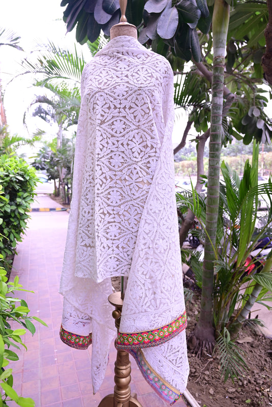Chikankari Dupatta