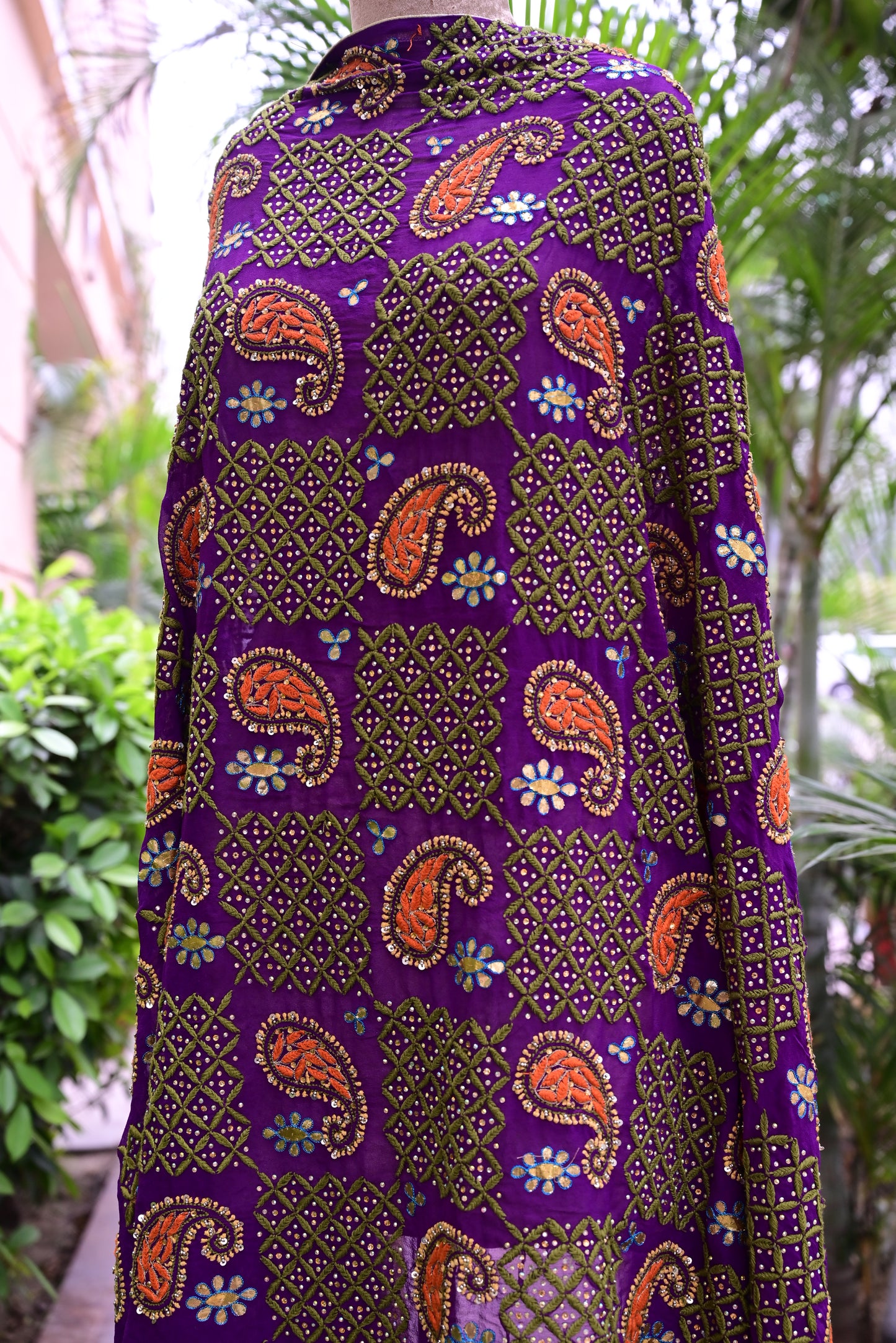 Chikankari Dupatta