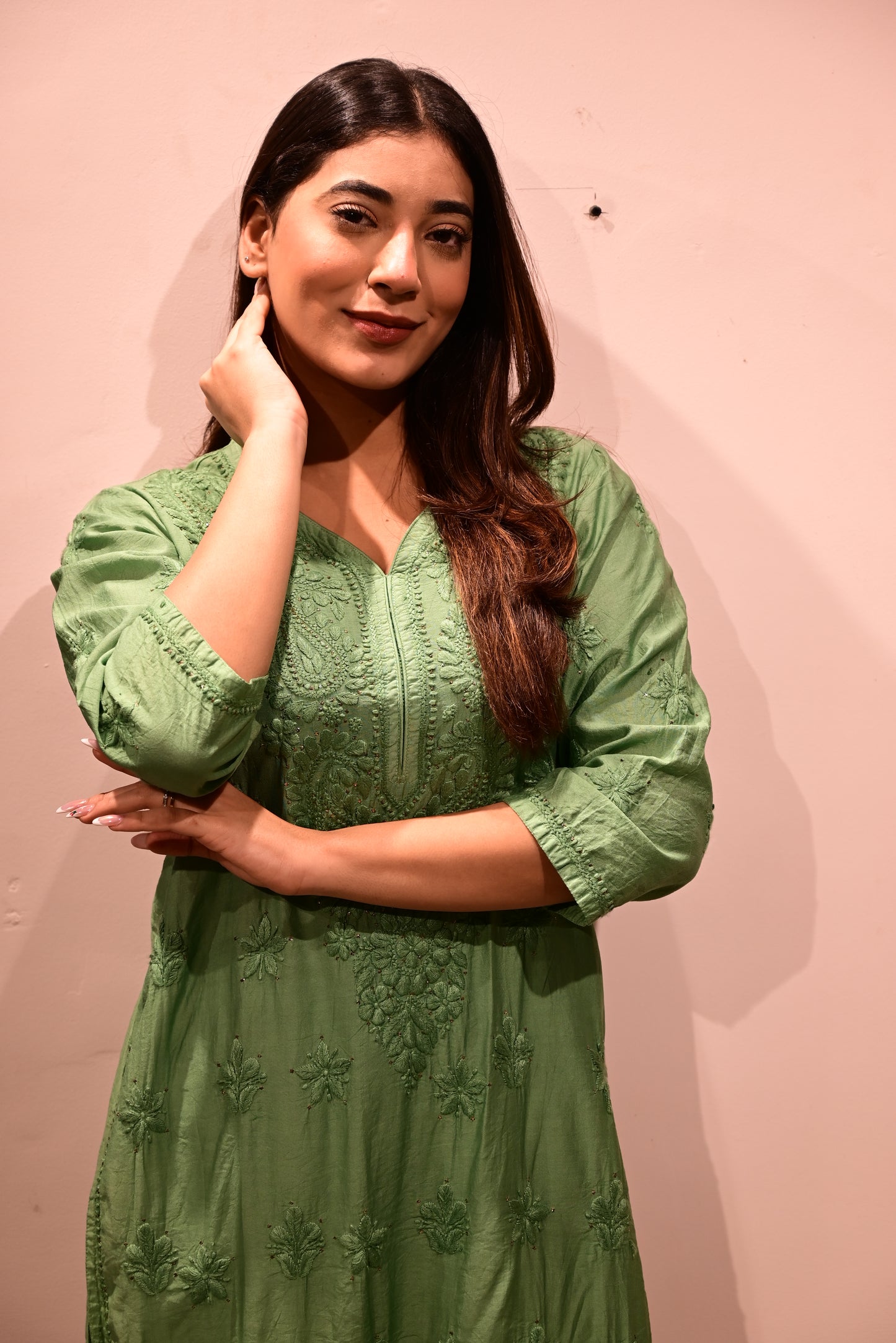 Chikankari Top