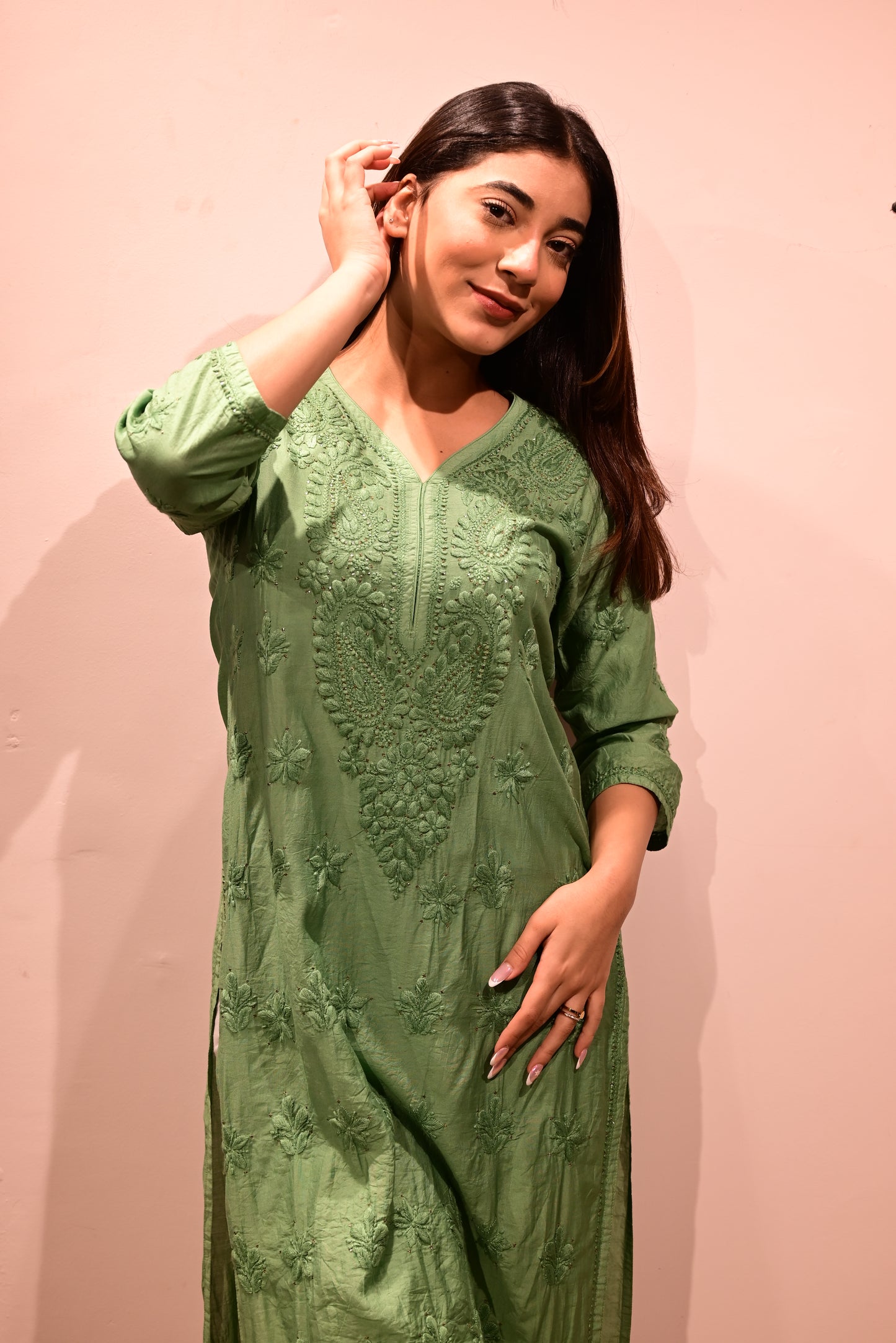 Chikankari Top
