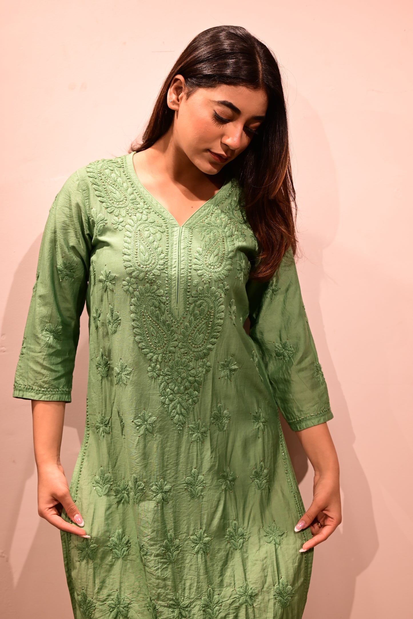 Chikankari Top