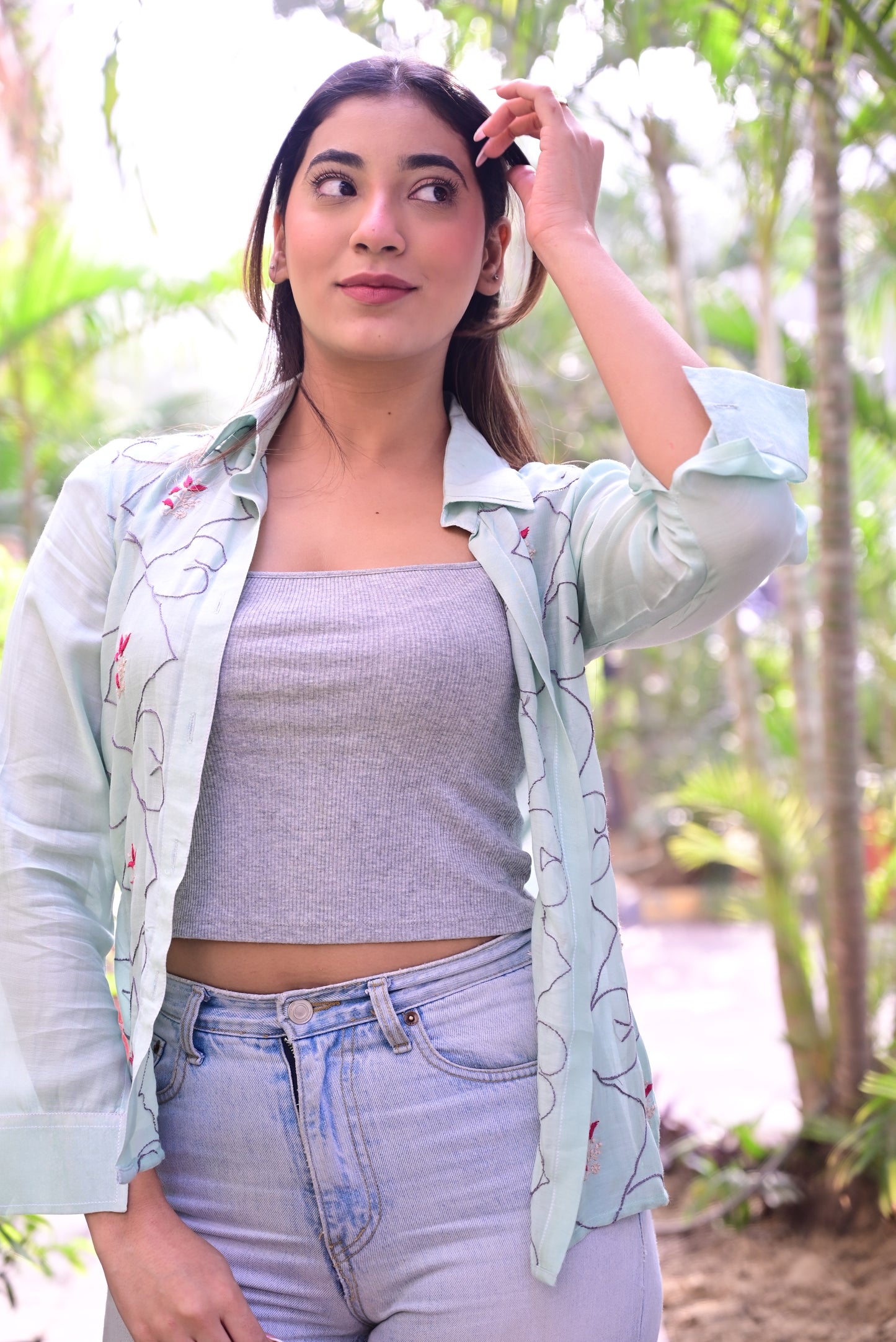 Chikankari Top