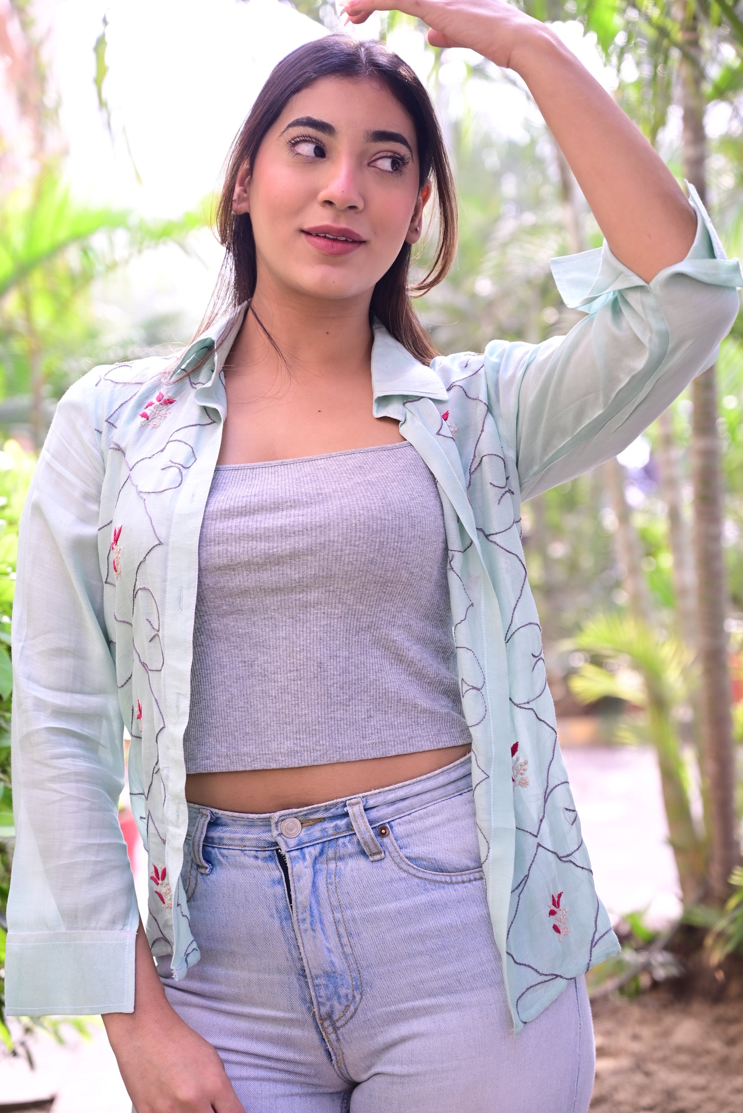 Chikankari Top