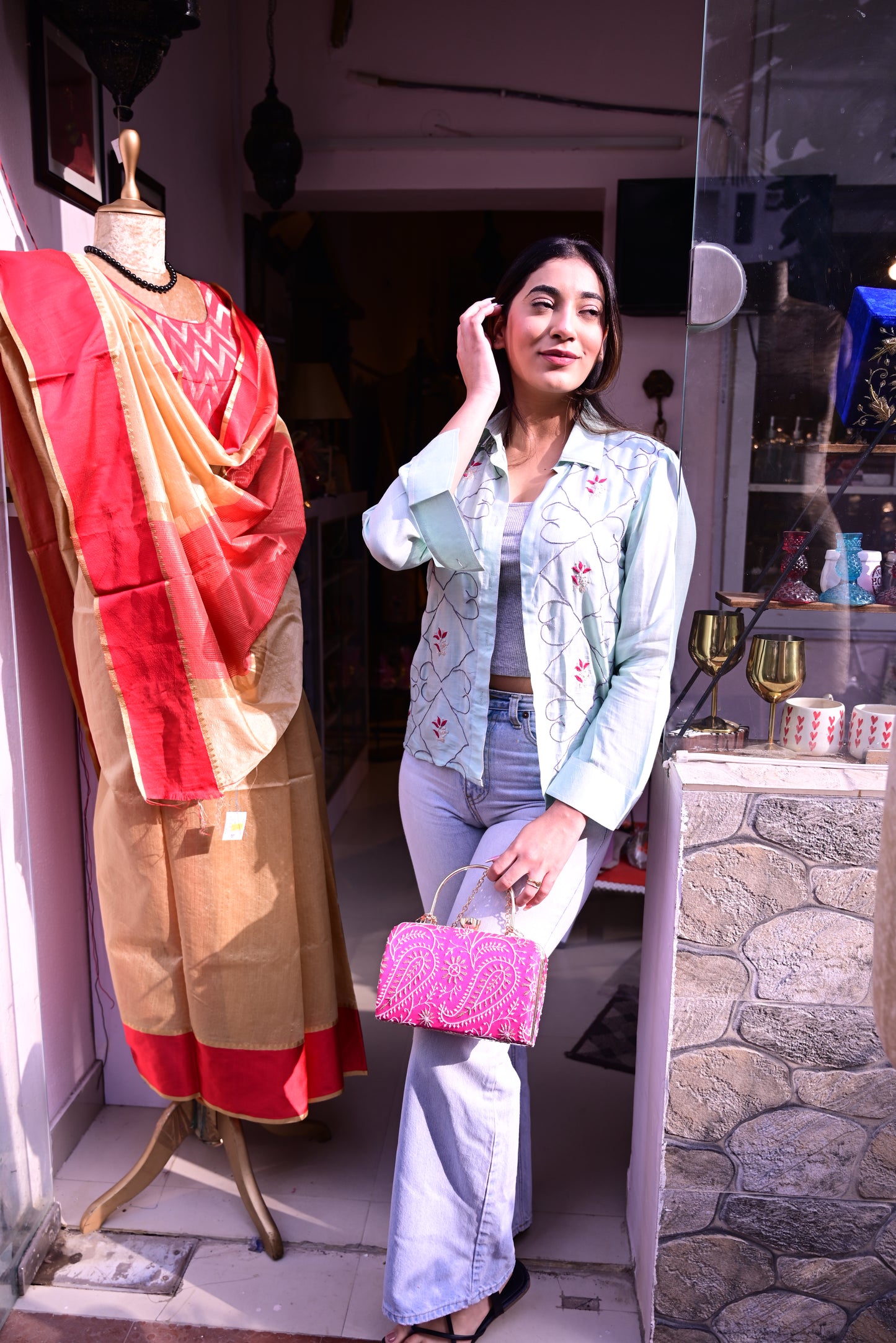 Chikankari Top