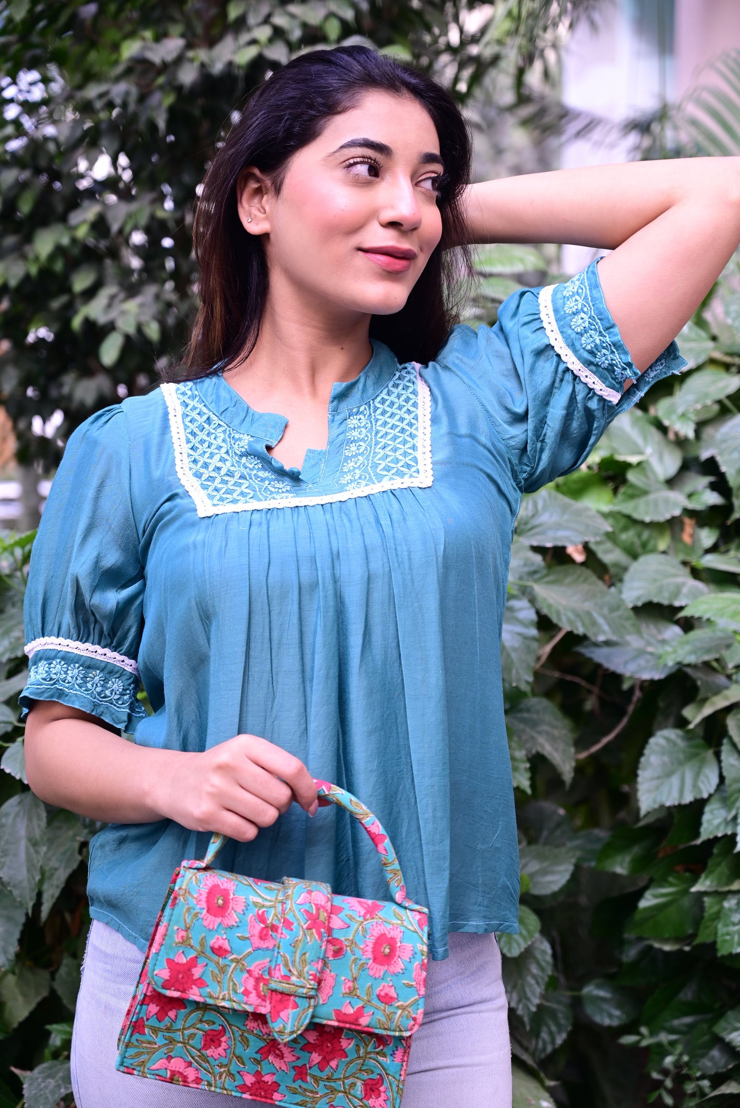 Chikankari Top