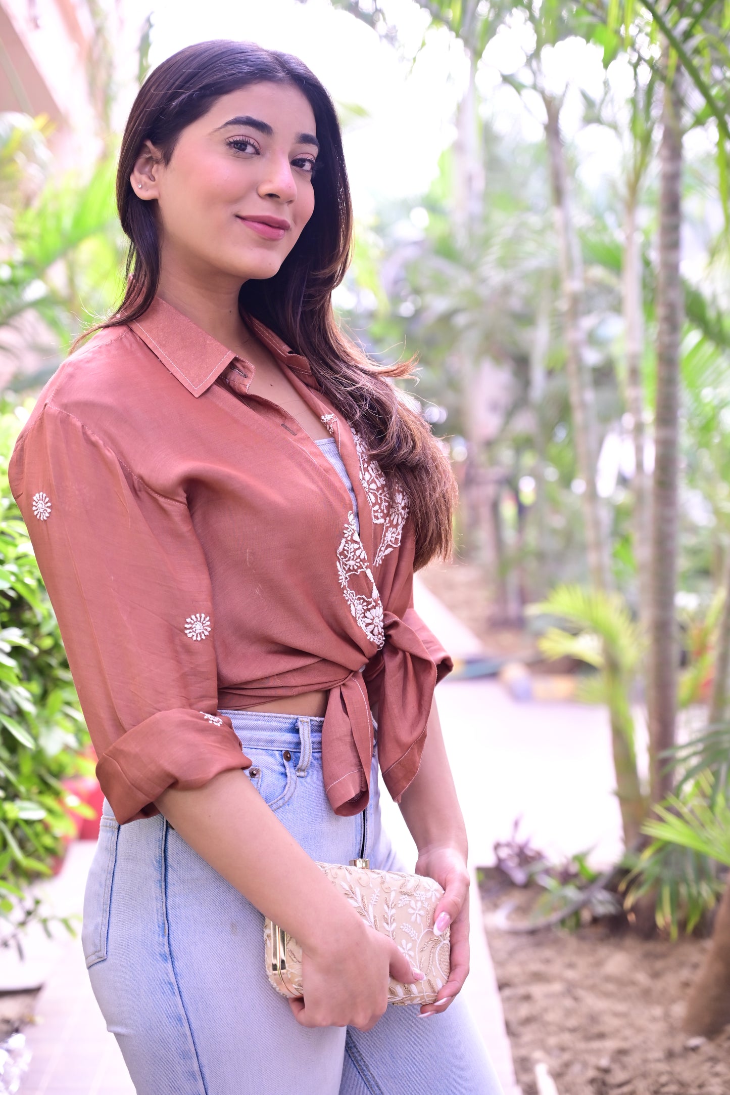 Chikankari Top